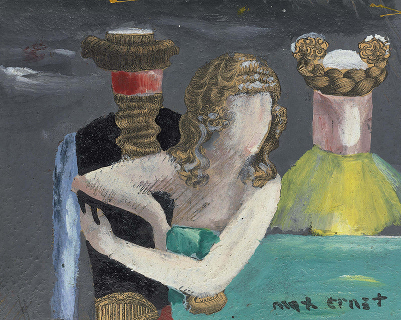 les visiteurs du dimanche by Max Ernst