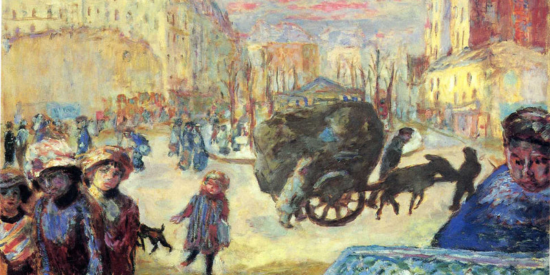 morning-in-paris-1911 by Pierre Bonnard