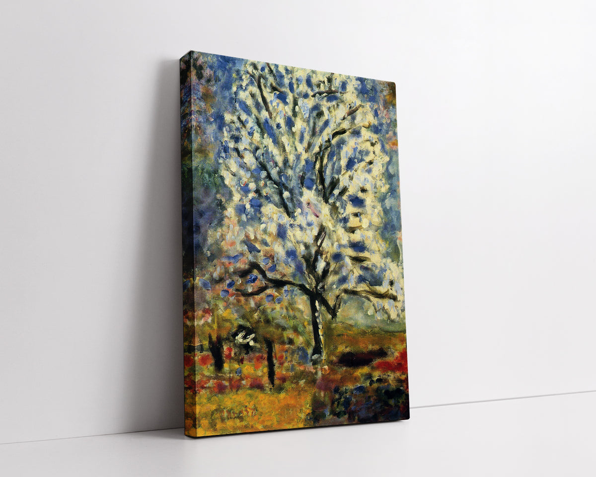 the-almond-tree-in-blossom by Pierre Bonnard