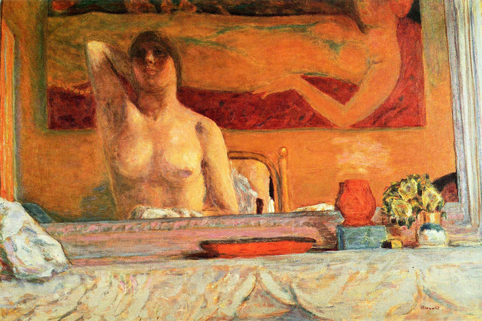 the-fireplace by Pierre Bonnard