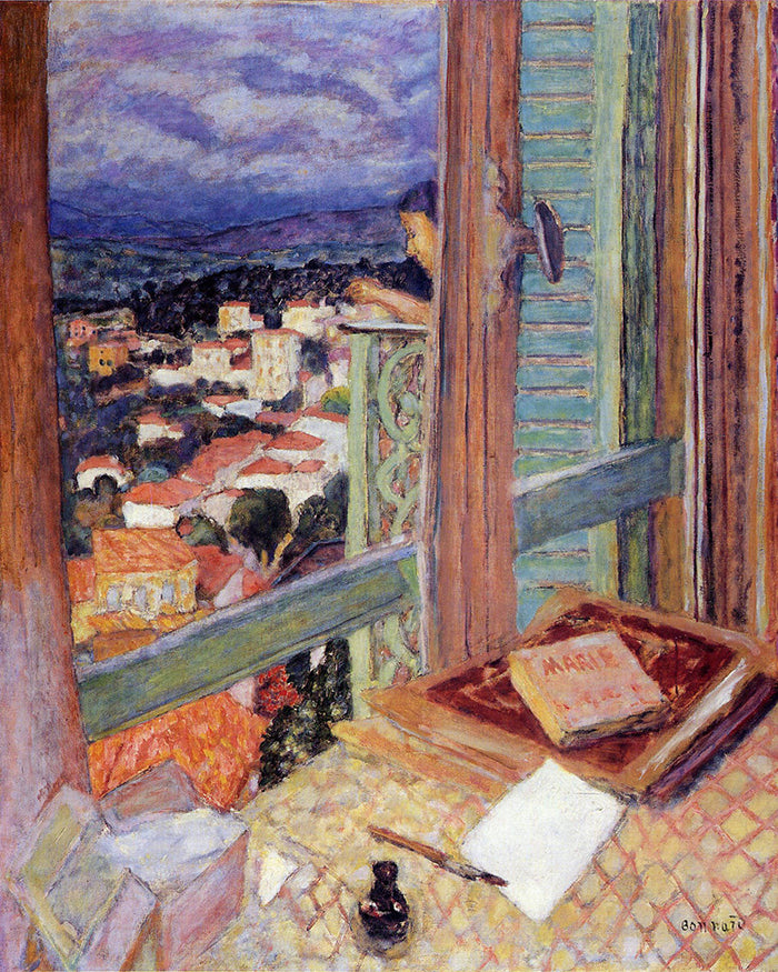 the-window by Pierre Bonnard