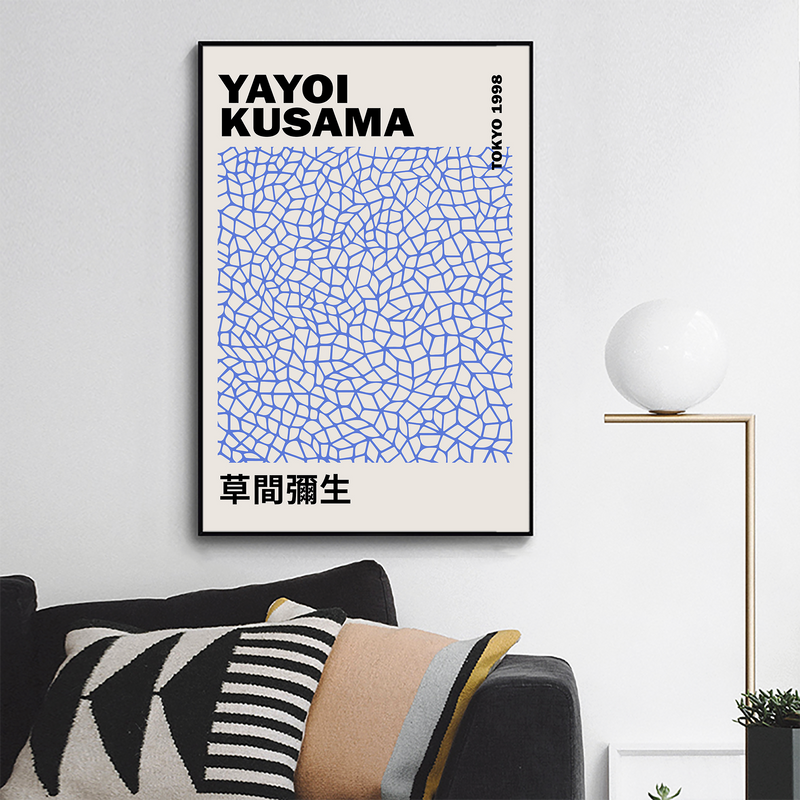 Yayoi Kusama Exhibition Poster