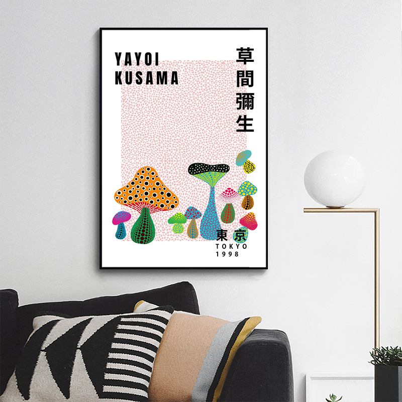 Yayoi Kusama Exhibition Poster