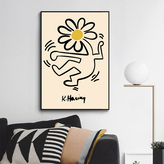 Flower by Keith Haring