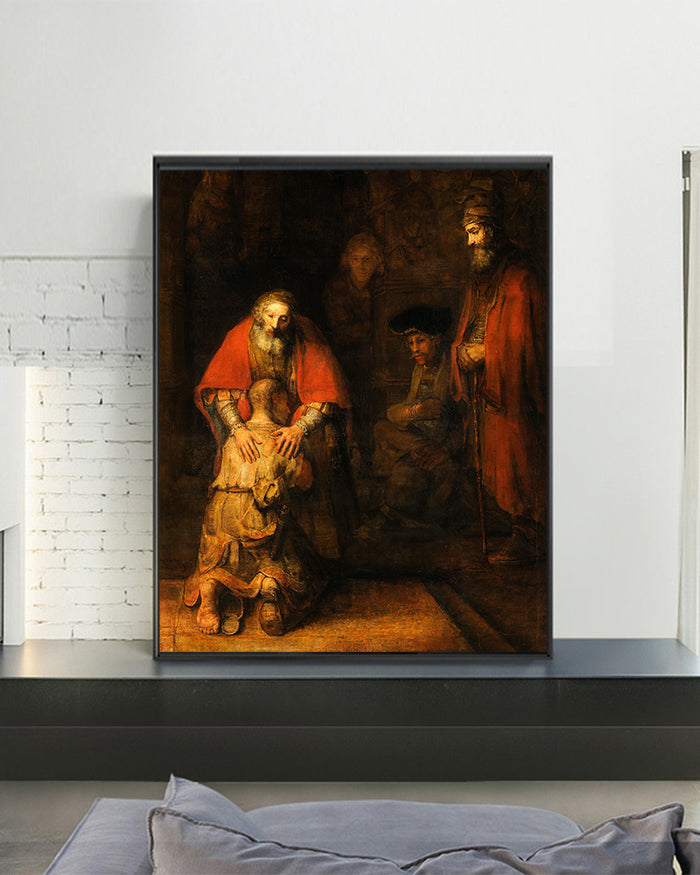 The Return of the Prodigal Son , Rembrandt, c.166 Gospel Luke
