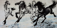 Galloping horse by Xu Beihong