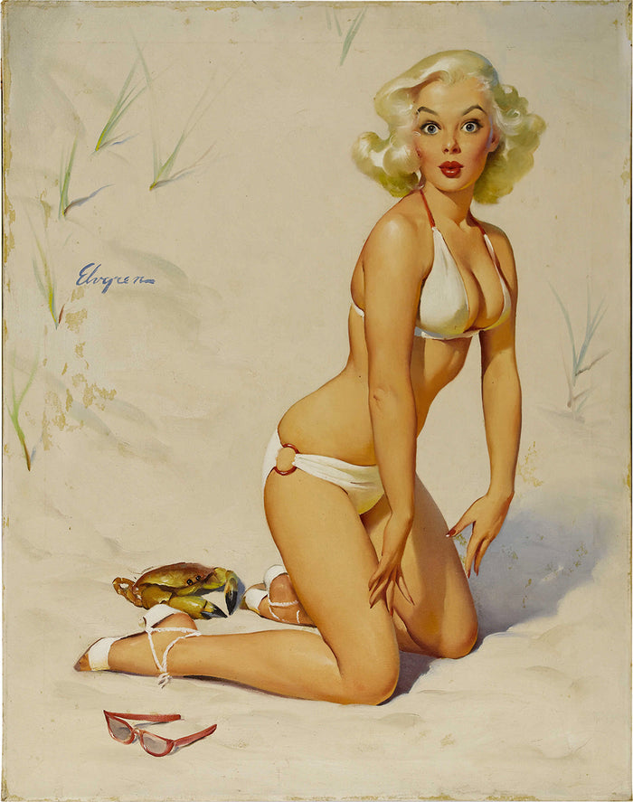 Claws_for_alarm_1958 by Gil Elvgren