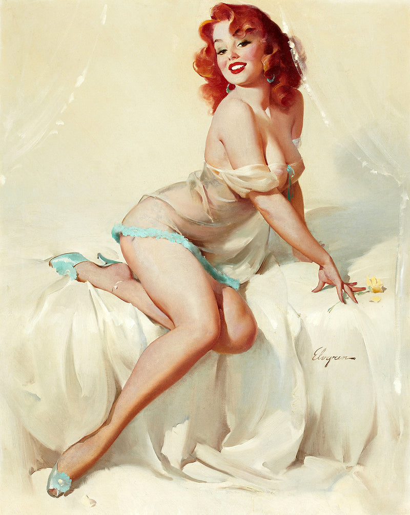Darlene_bedside_manner_1958 by Gil Elvgren