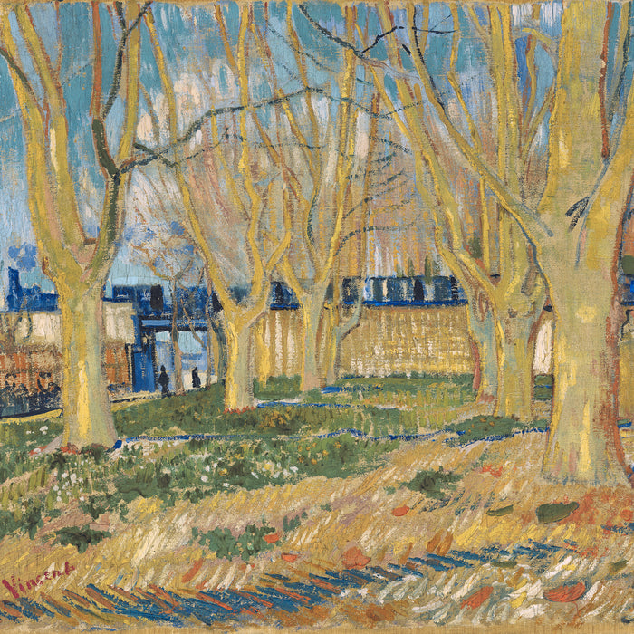 Le Train Bleu by Vincent van Gogh