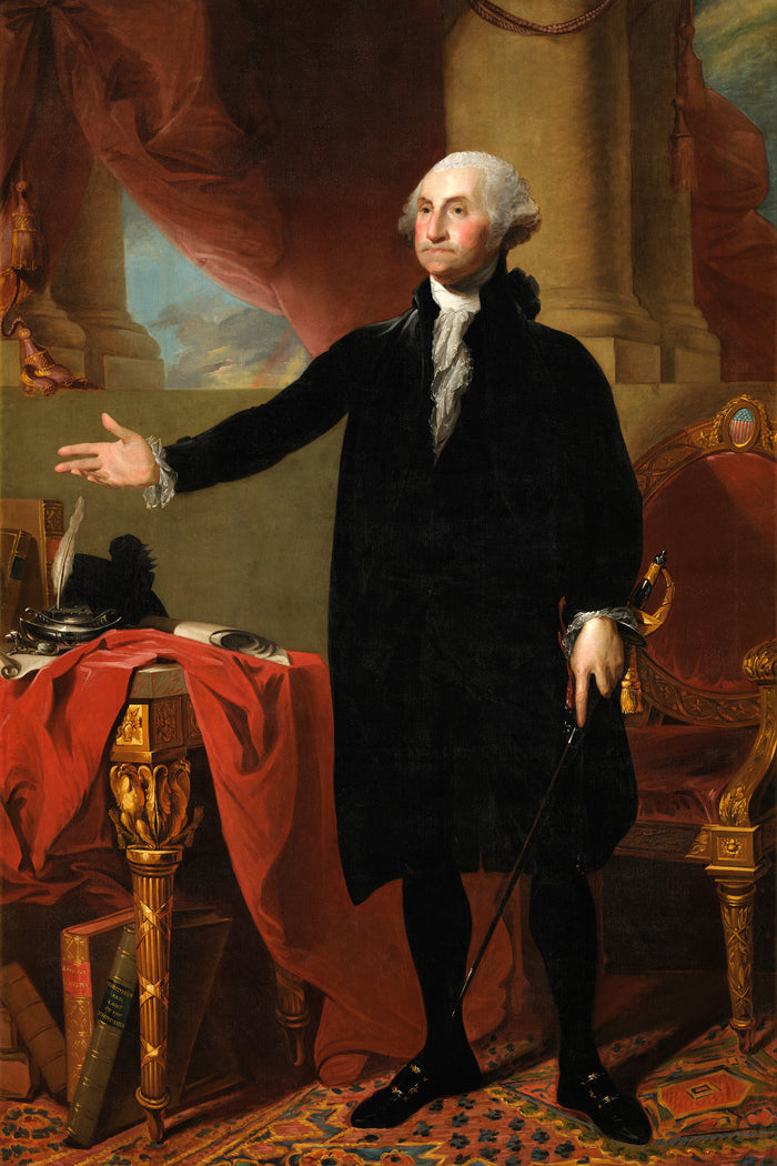 Lansdowne portrait of George Washington by Gilbert Stuart