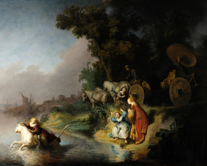 the abduction of europa by Rembrandt