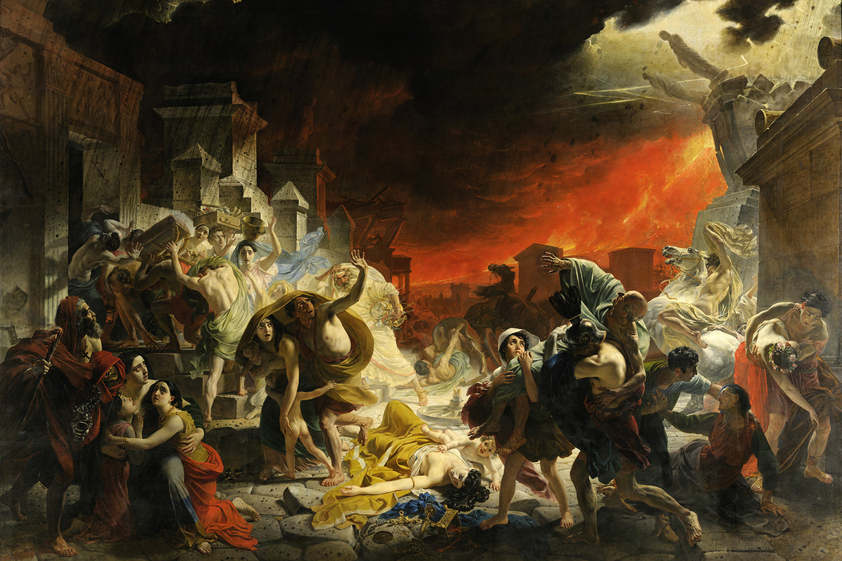 The Last Day of Pompeii by Karl Bryullov