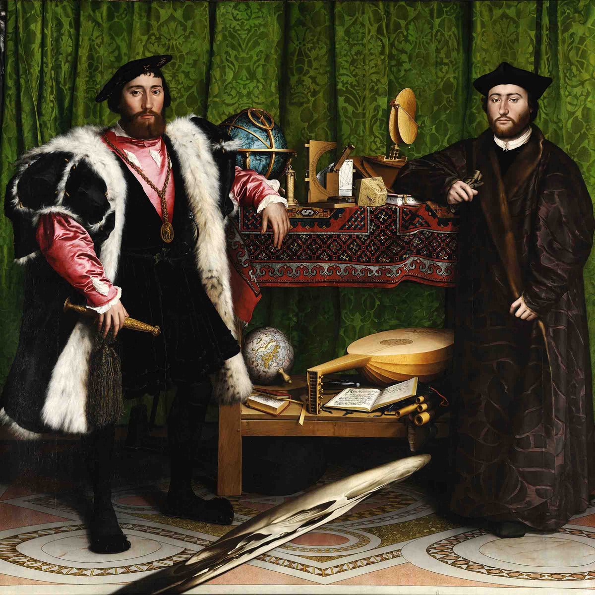 The Ambassadors-Hans Holbein the Younger