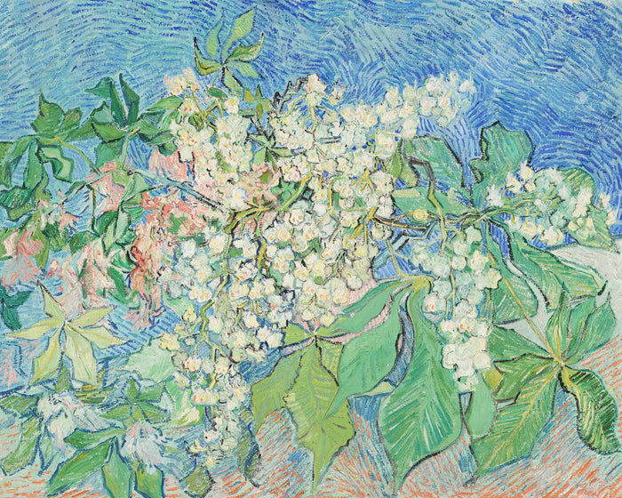 Blossoming Chestnut Branches by Vincent van Gogh