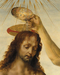 The Baptism of Christ (Verrocchio and Leonardo)
