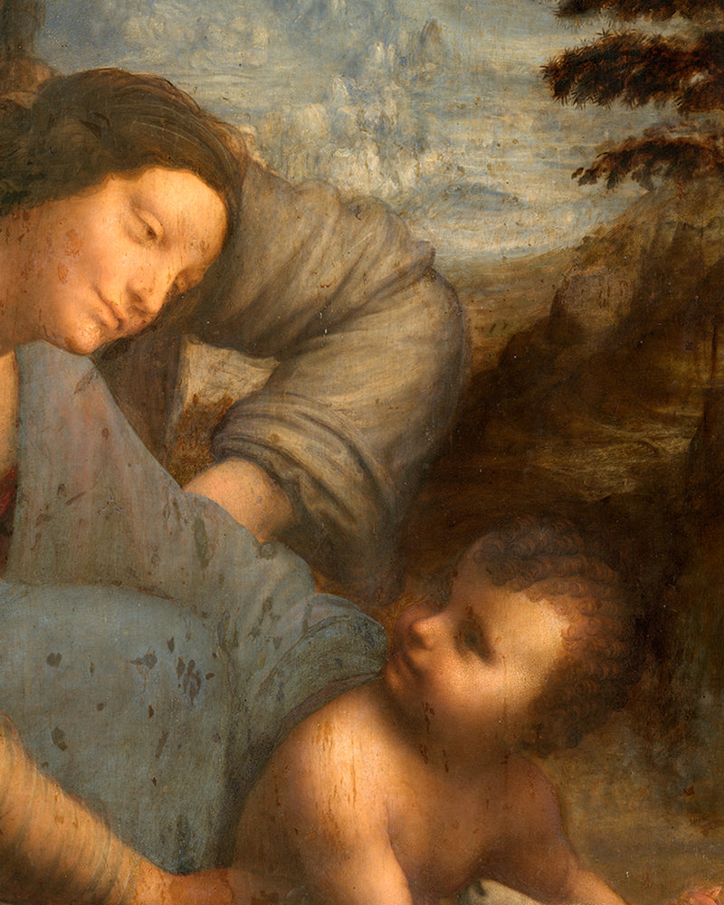 Madonna and Saint Anne by Leonardo da Vinci