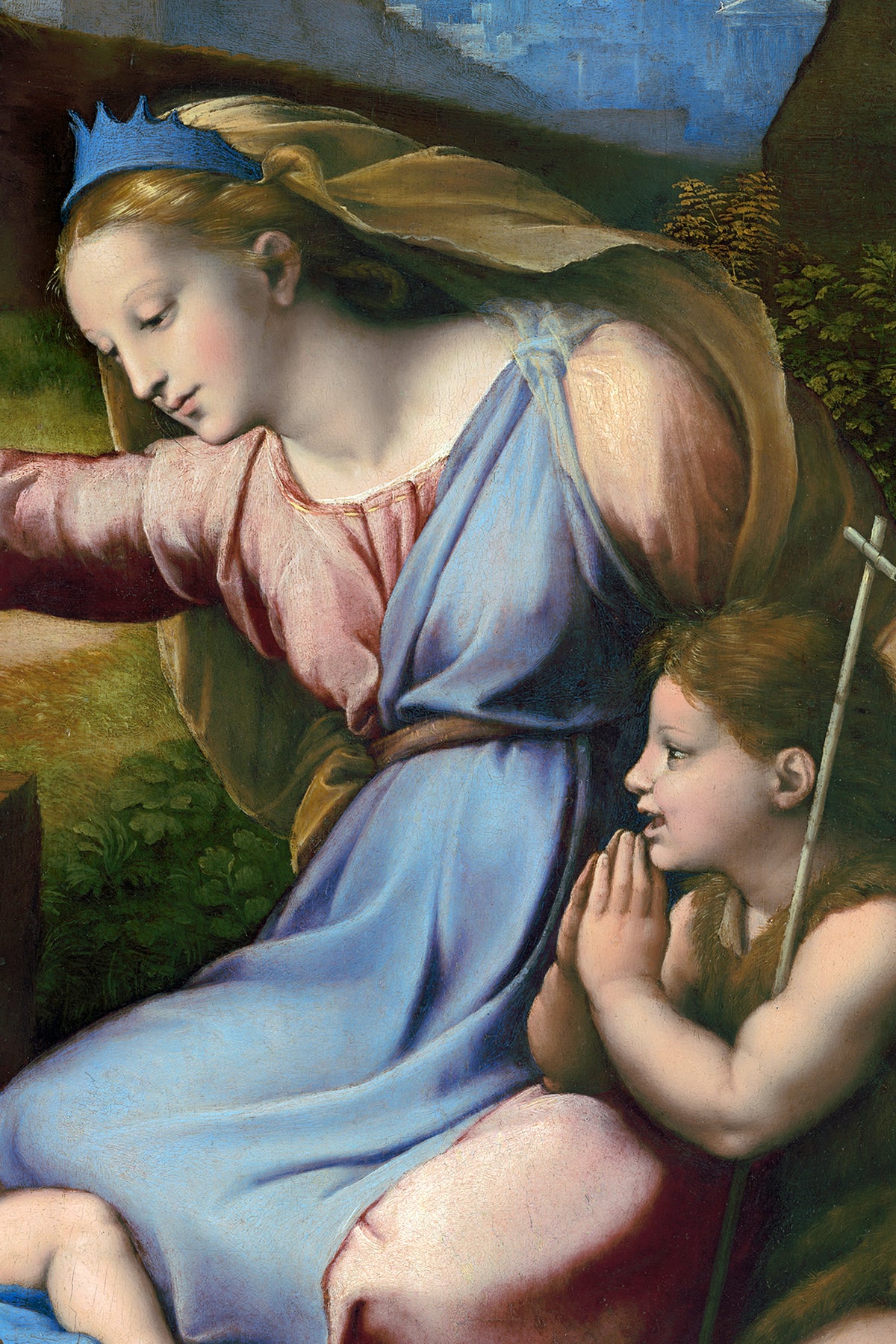 Madonna with the Blue Diadem by Raphael