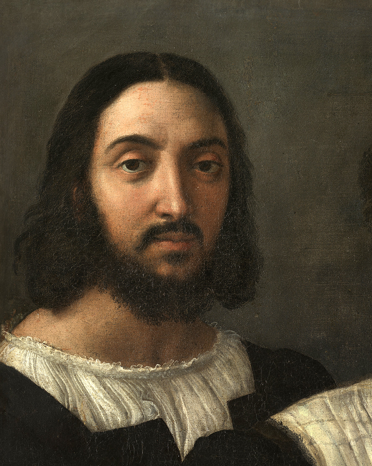 Self-Portrait with a Friend (Double Portrait)-Raphael