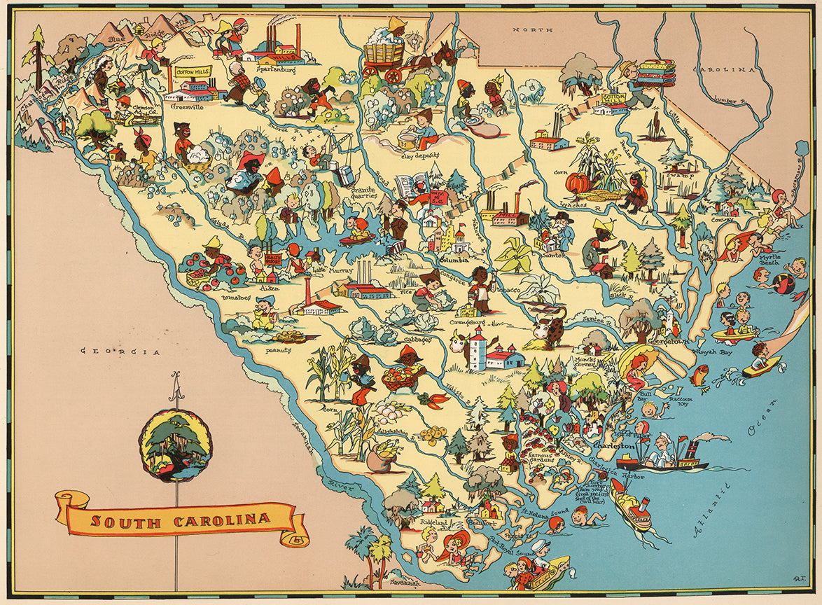 Nevada Funny Vintage Map
