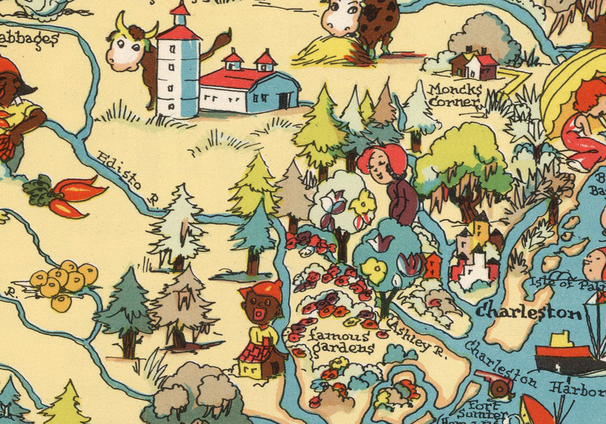 Nevada Funny Vintage Map