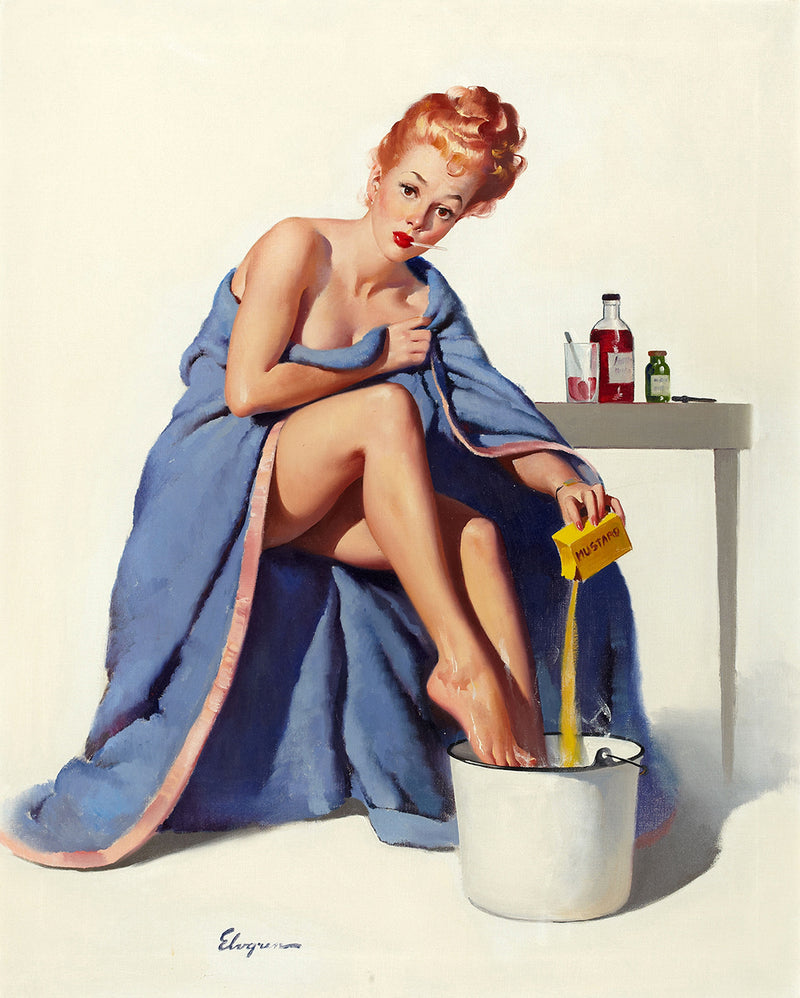 It's_nothing_to_sneeze_at_1947 by Gil Elvgren