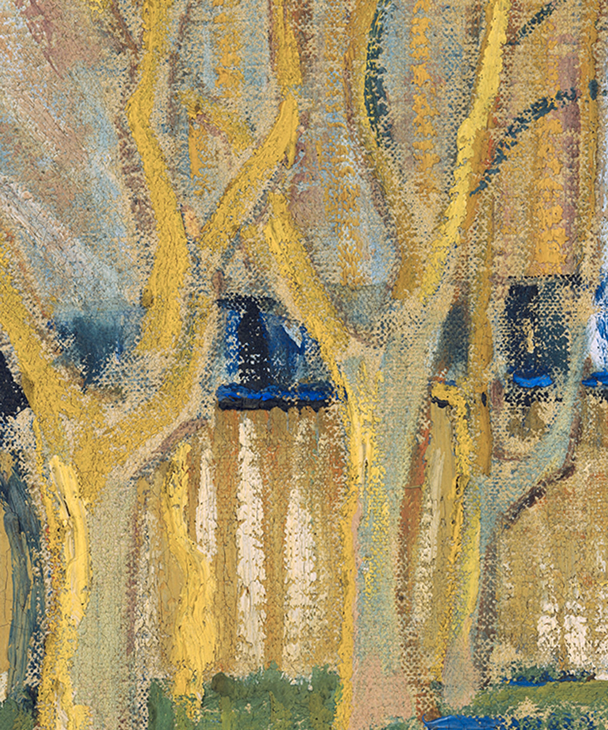 Le Train Bleu by Vincent van Gogh