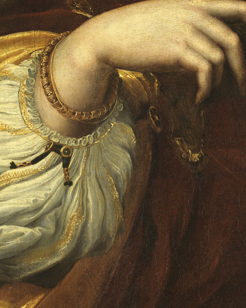 Portrait of Doña Isabel de Requesens y Enríquez de Cardona-Anglesola-Giulio Romano and Raphael