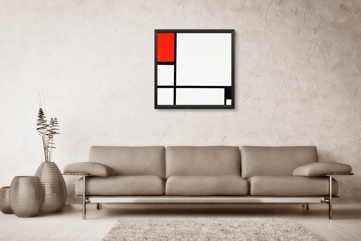 3 sheets Composition by Piet Mondrian