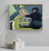 The Boat Trip by Mary Cassatt