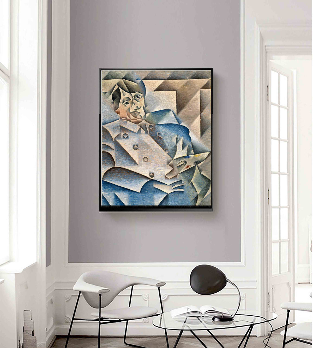 Portrait of Pablo Picasso by Juan Gris