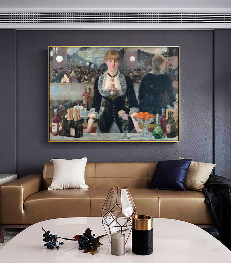 A Bar at the Folies-BergŠre - Edouard Manet