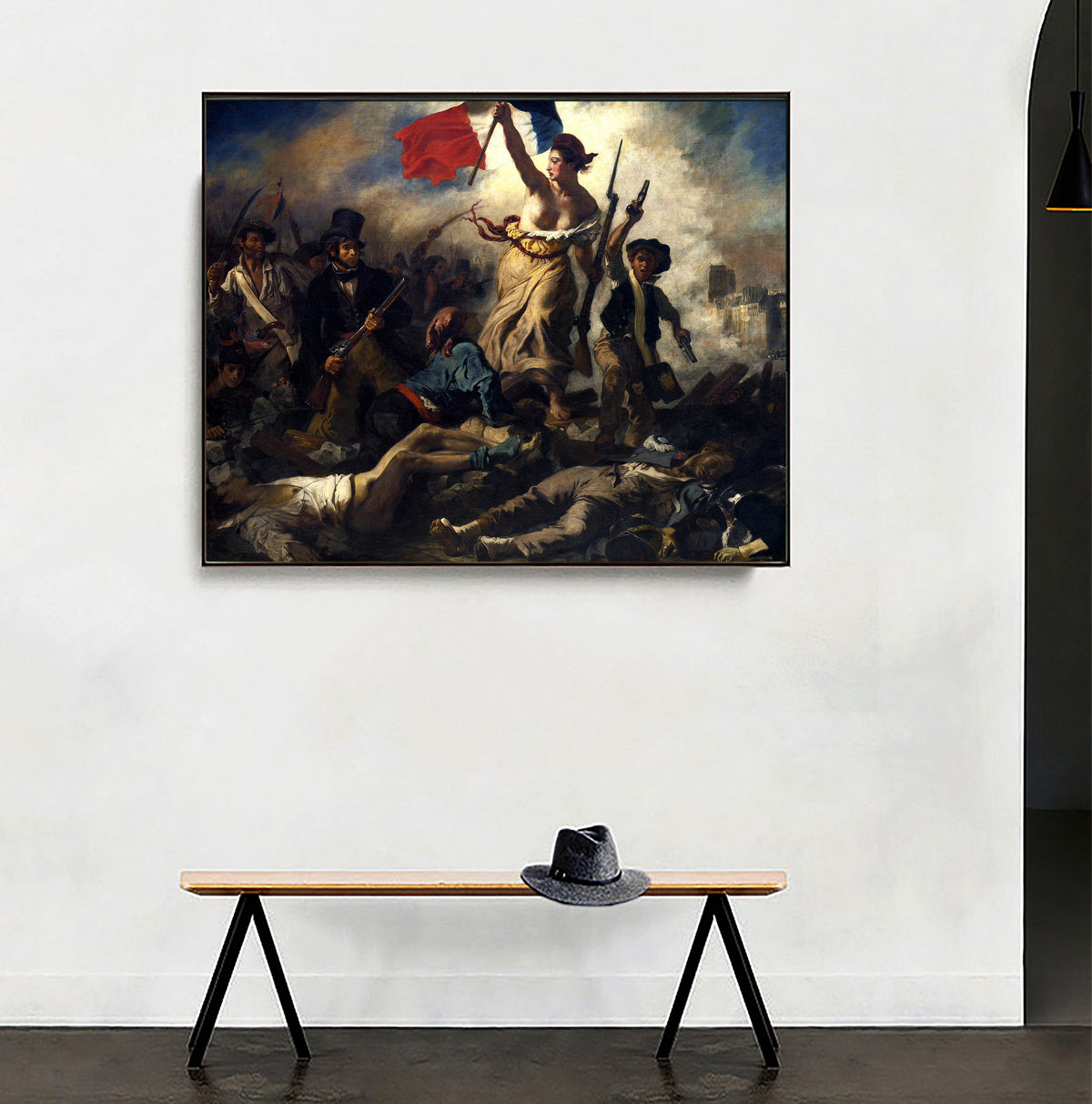 The Liberty Leading The People by Eugene Delacroix