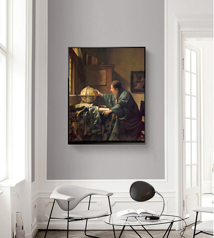 The Astronomer by Johannes Vermeer