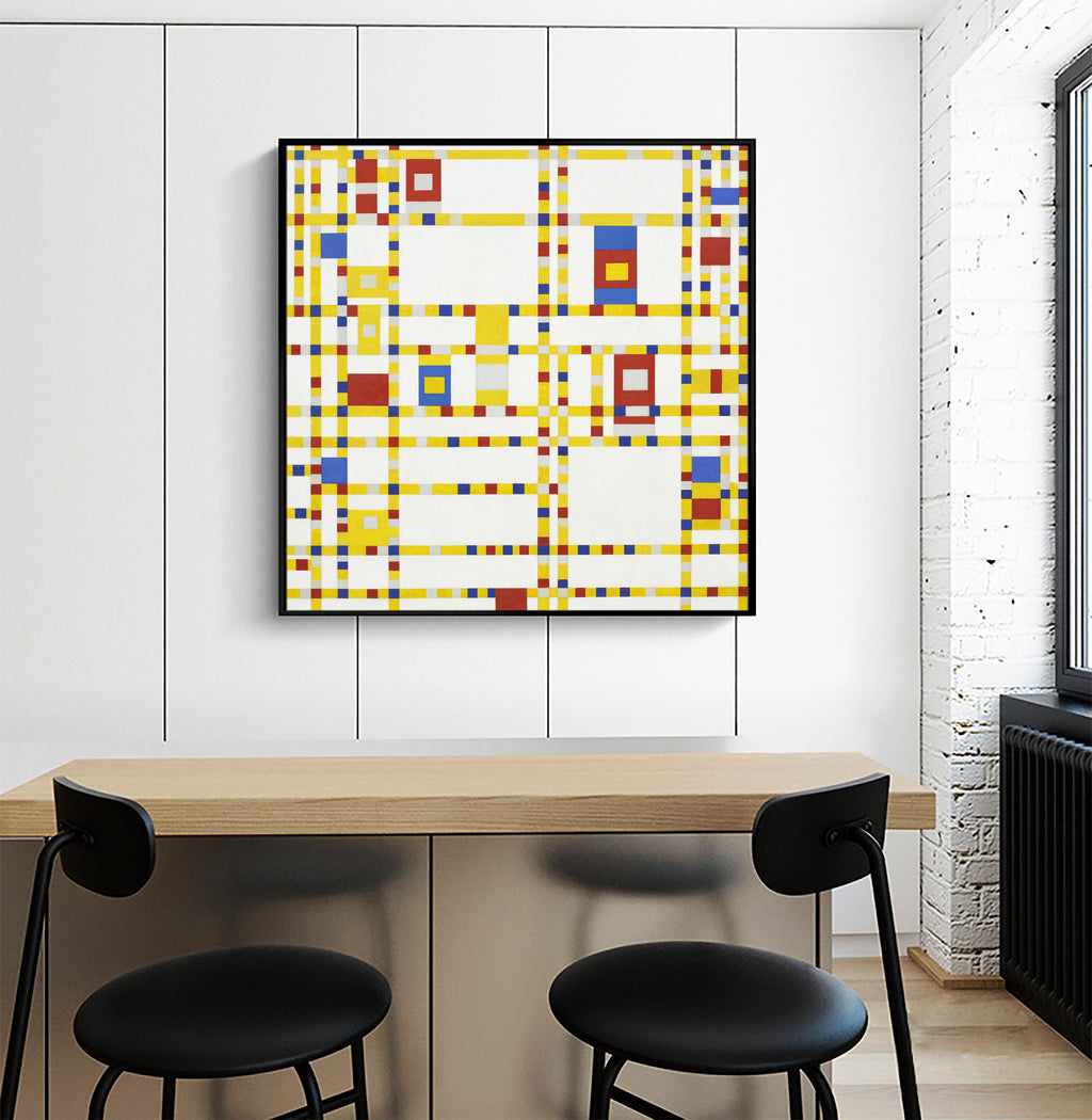 Broadway Boogie Woogie by Piet Mondrian – ArtsCart.com