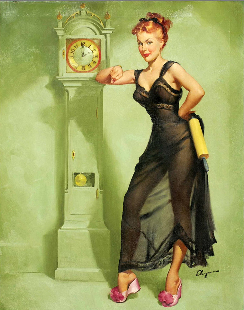 Honeymoon's_over_1949 by Gil Elvgren