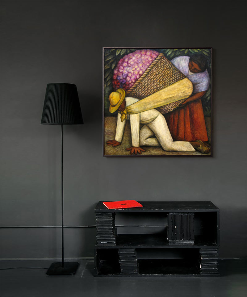 The Flower Carrierÿ - Diego Rivera