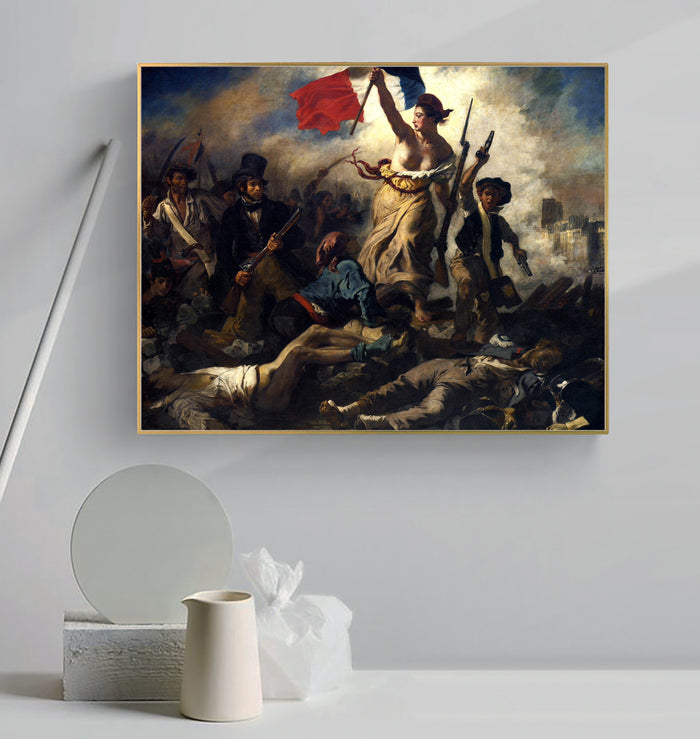 The Liberty Leading The People by Eugene Delacroix