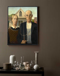 American Gothic by Grant Wood