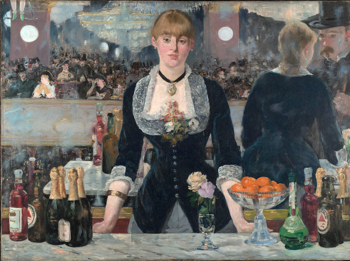 A Bar at the Folies-BergŠre - Edouard Manet