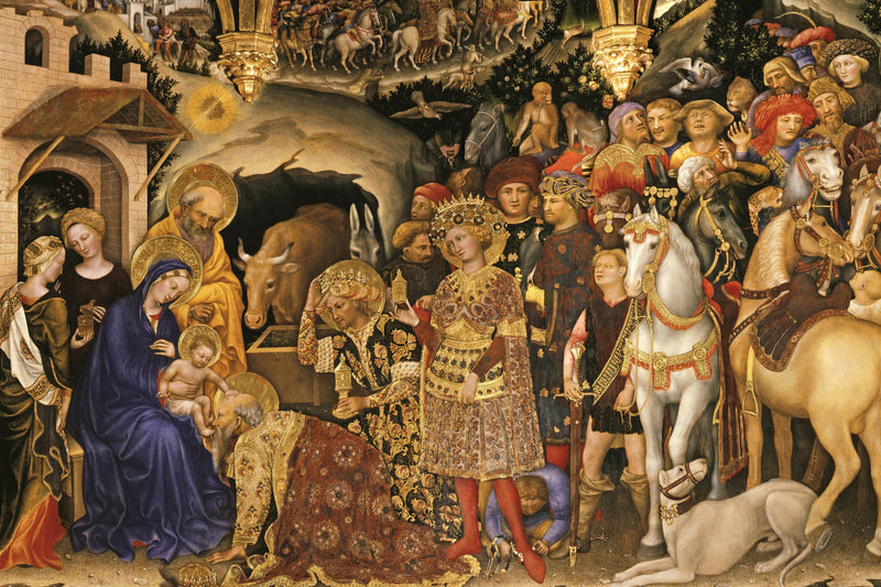 Adoration of the Magi by Gentile da Fabriano