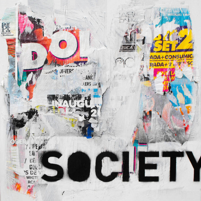Albert Llobet Portell,Society Throw the Poster's Advertising poster,2012