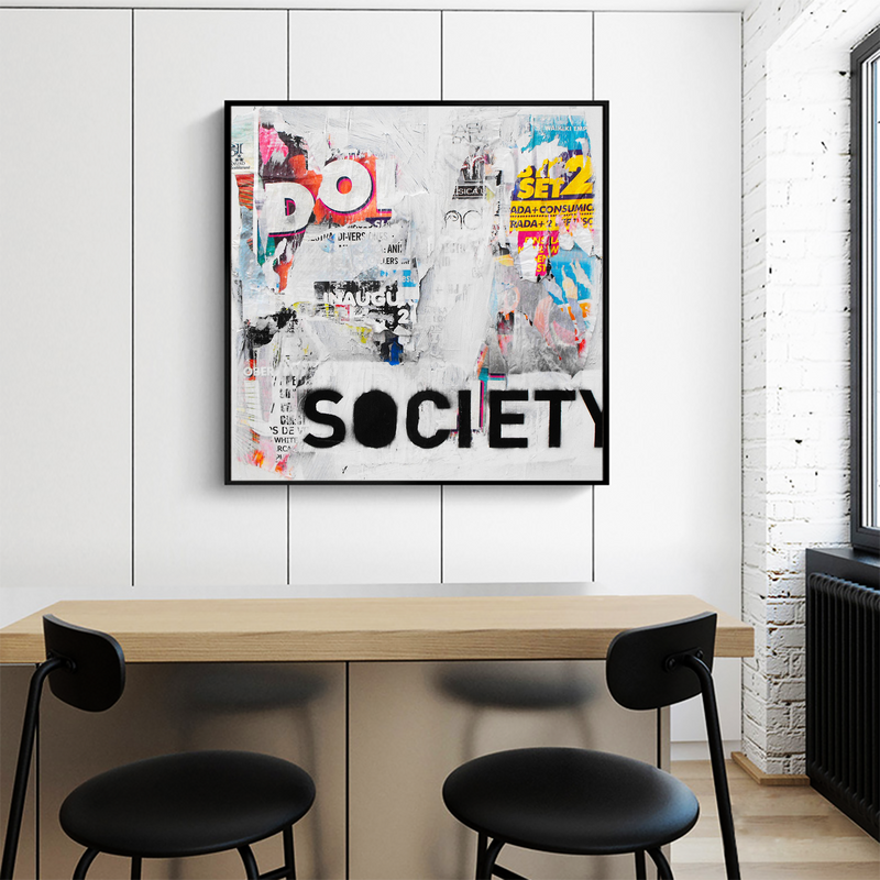 Albert Llobet Portell,Society Throw the Poster's Advertising poster,2012