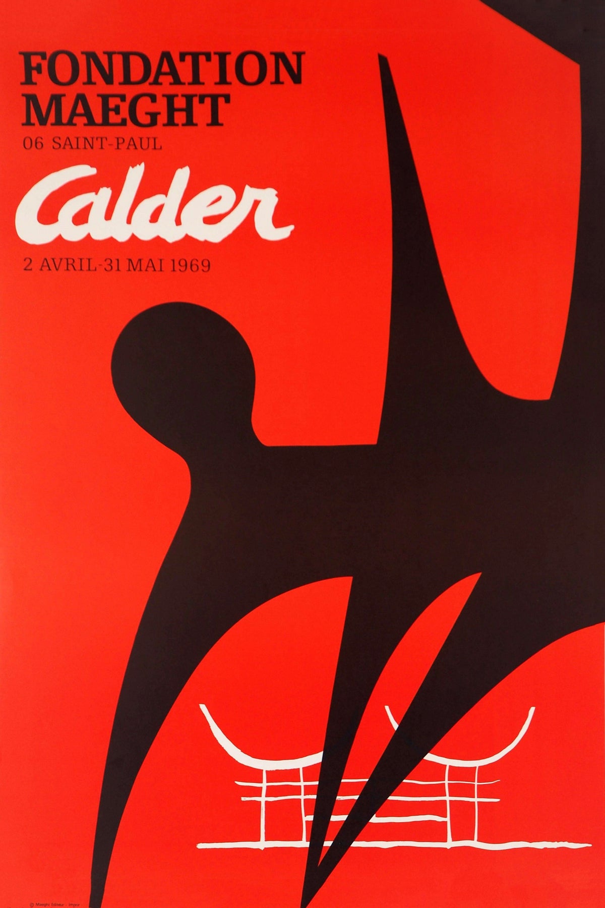 Alexander Calder,Black Shadow (Stabiles sculptures)