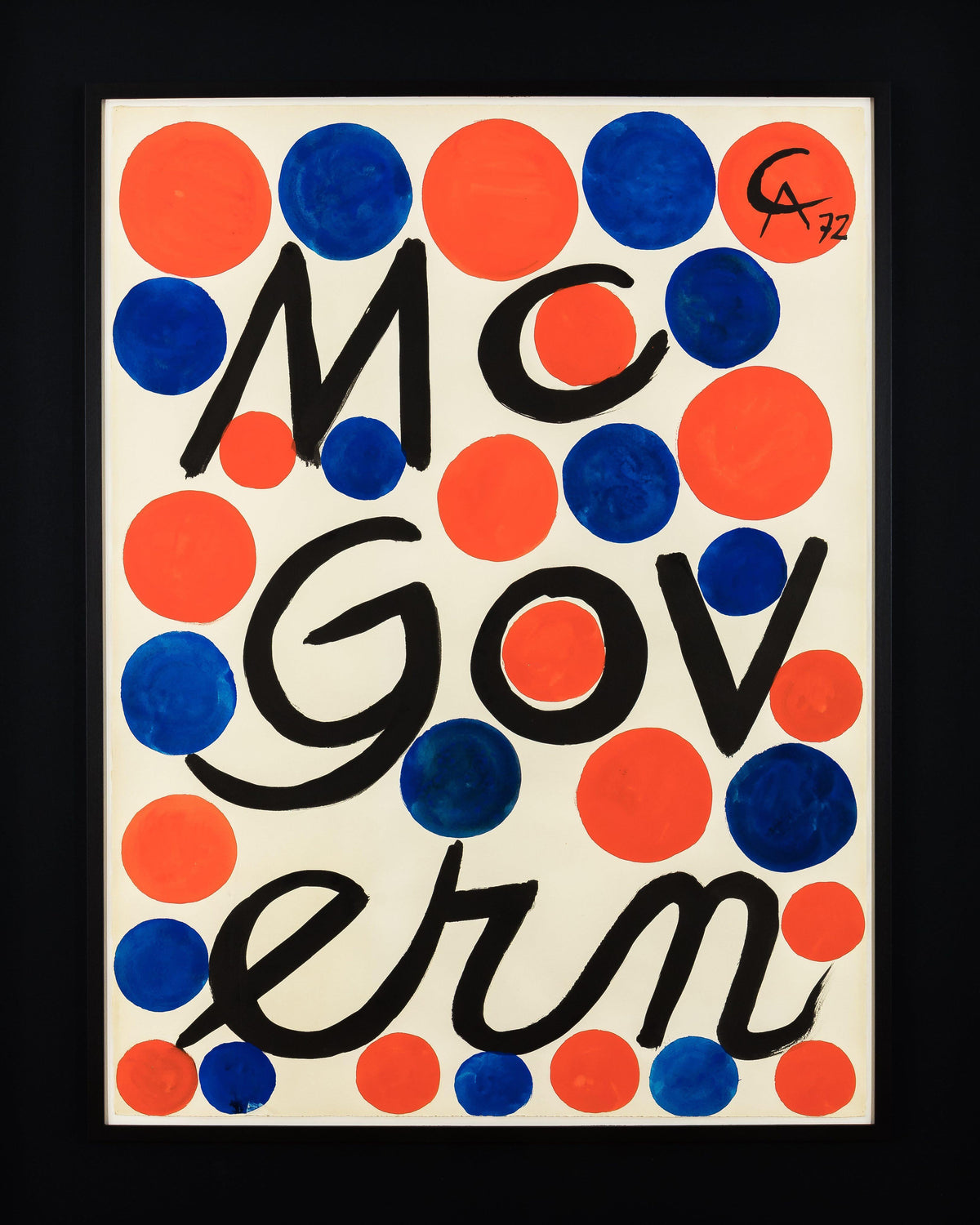 Alexander Calder titled 'McGovern'