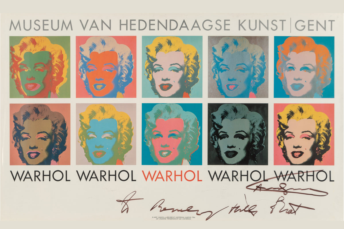Andy Warhol. Warhol, exhibition poster, 1964