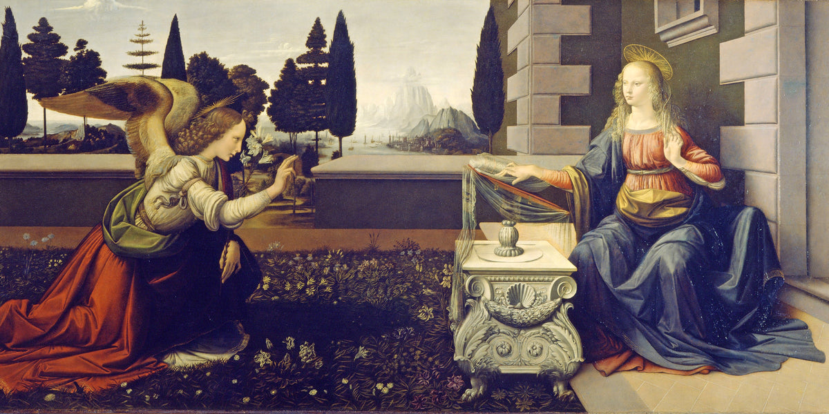 Annunciation - Leonardo Da Vinci