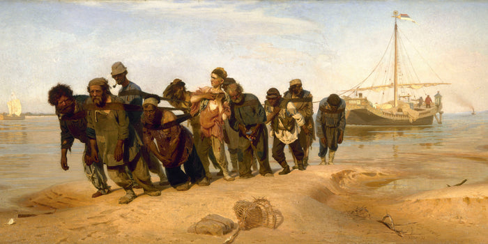 Barge Haulers on the Volga - Ilya Repin