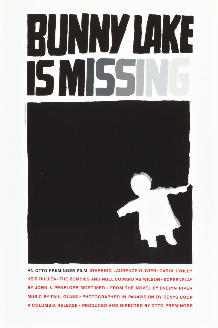 Bunny Lake is Missing (Art Krebs Screen Studio, 1965)