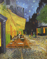 Caf‚ Terrace at Night by Vincent van Gogh