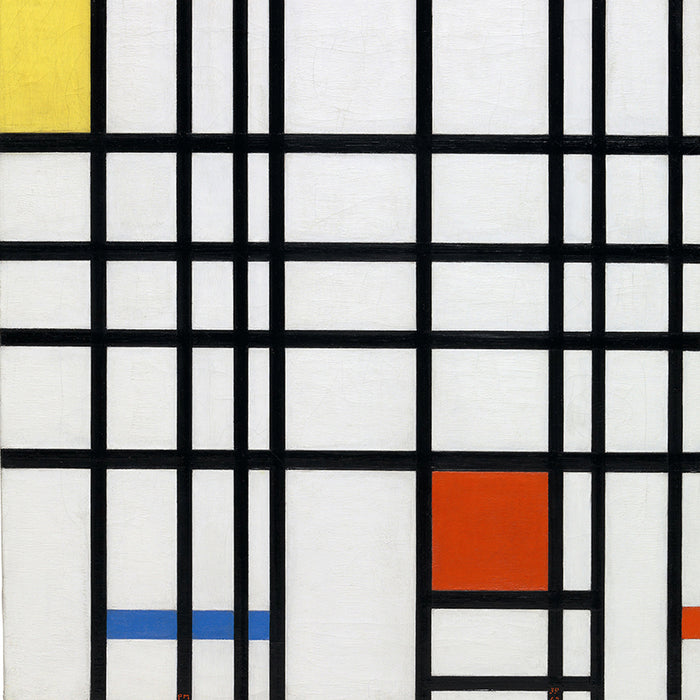 Composition with Yellow, Blue and Red by Piet Mondrian